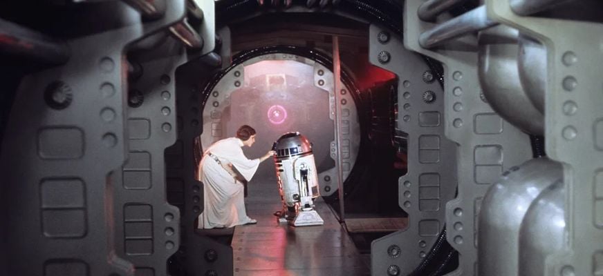 Star Wars Princess and R2 D2