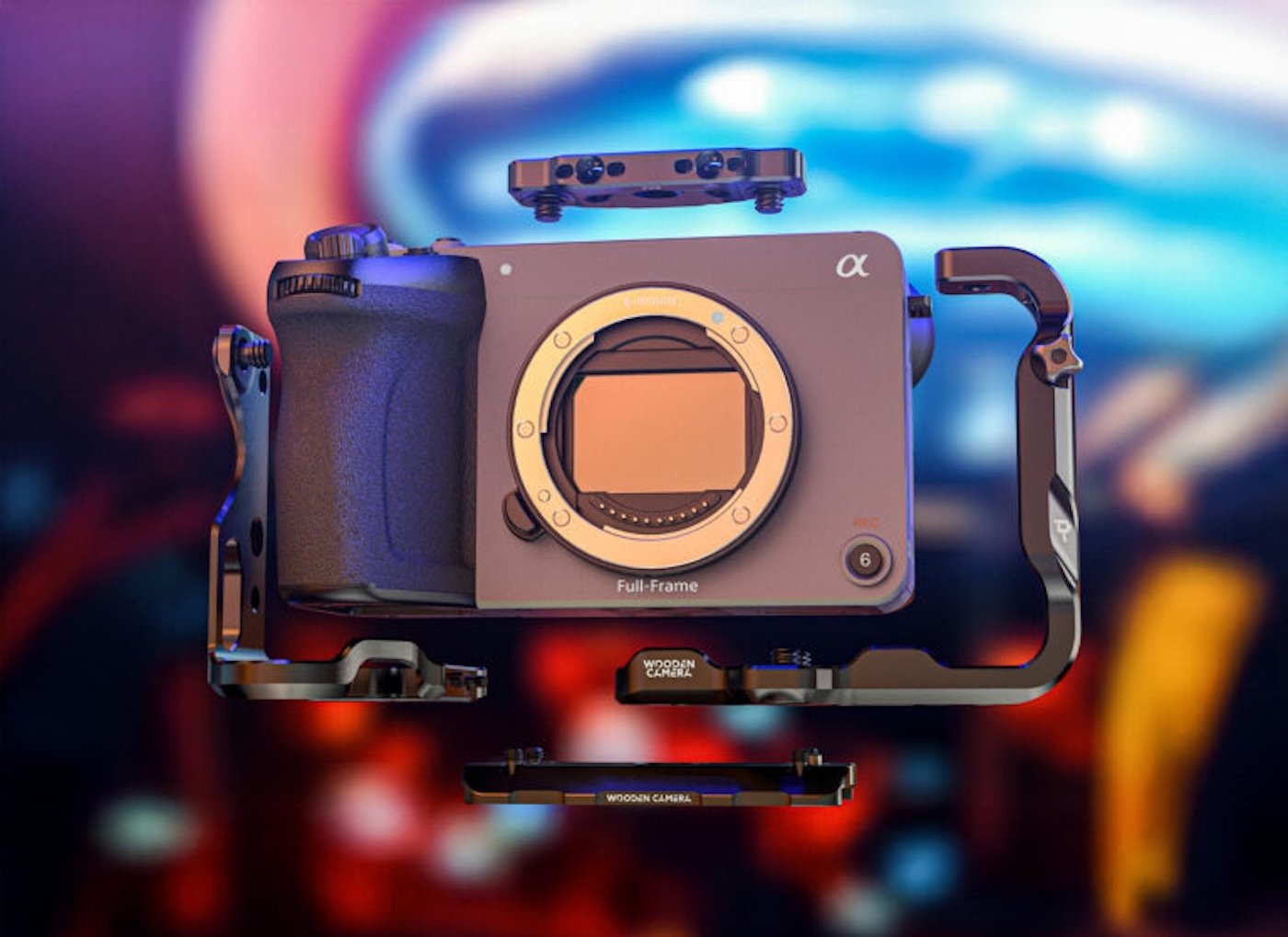 Wooden Camera Sony FX2 Fulll Cage 768x559